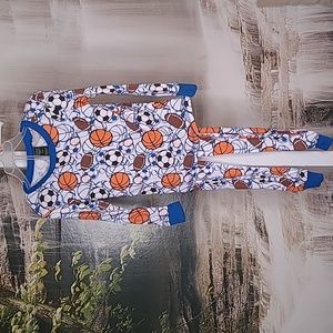 New with tags!  Boys Small 5 6 Sports long sleeve pajama shirt & matching pants